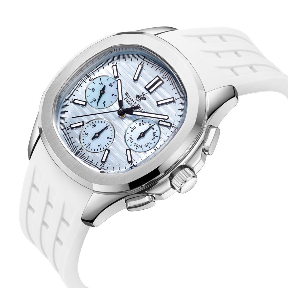 Foto 5 pulgar | Reloj Beverly Hills Polo Club Bp3211x.301 Men´s-blanco