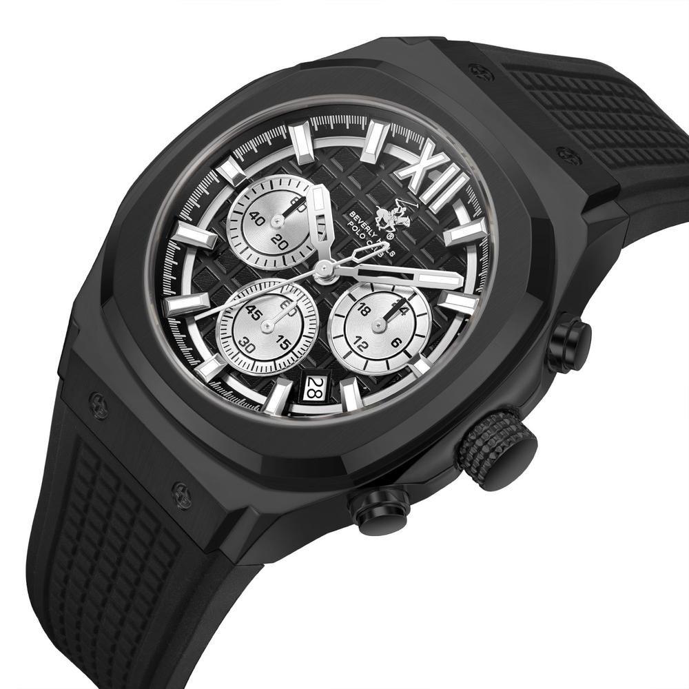 Foto 5 pulgar | Reloj Beverly Hills Polo Club Bp3785x.651 Men´s-negro