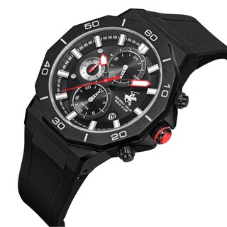 Foto 4 | Reloj Beverly Hills Polo Club Bp3784x.651 Men´s-negro