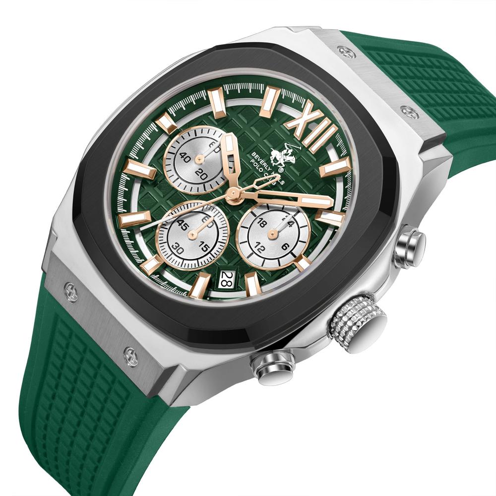 Foto 5 pulgar | Reloj Beverly Hills Polo Club Bp3785x.067 Men´s-verde