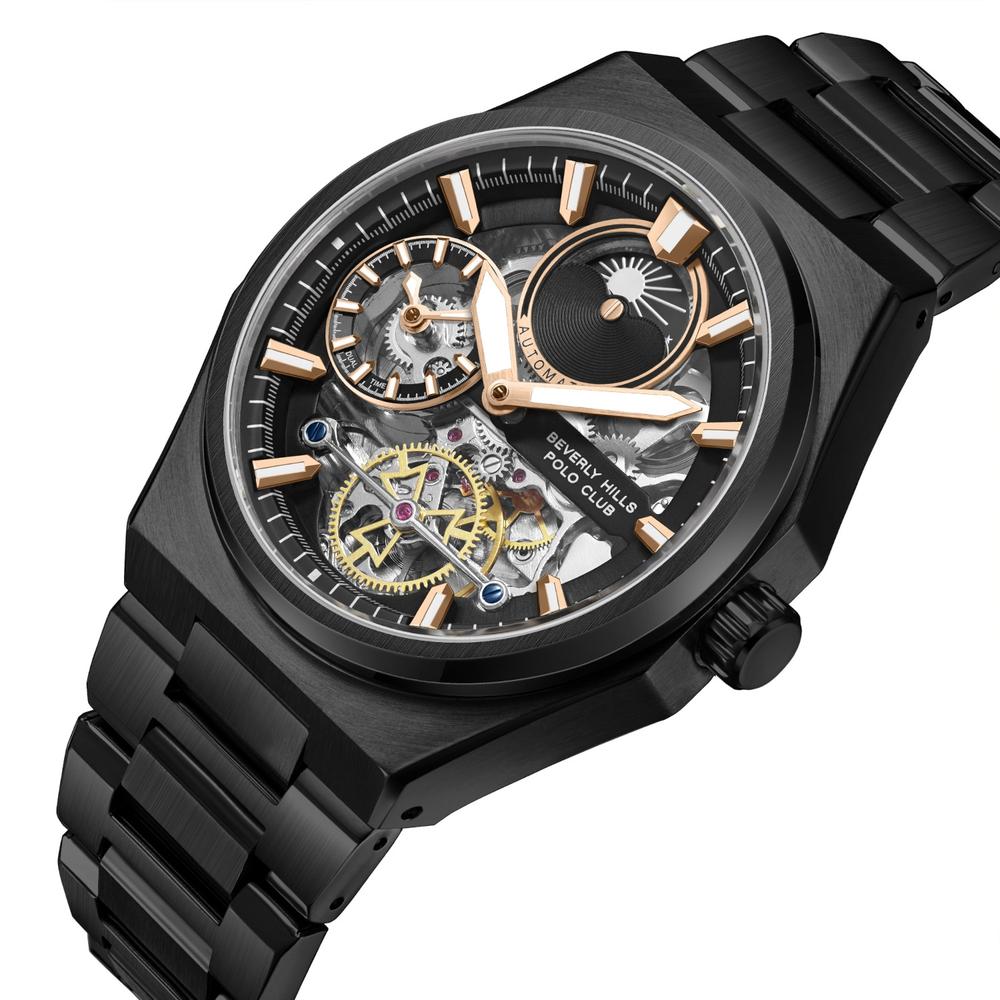 Foto 5 pulgar | Reloj Beverly Hills Polo Club Bp3786x.650 Men´s-negro