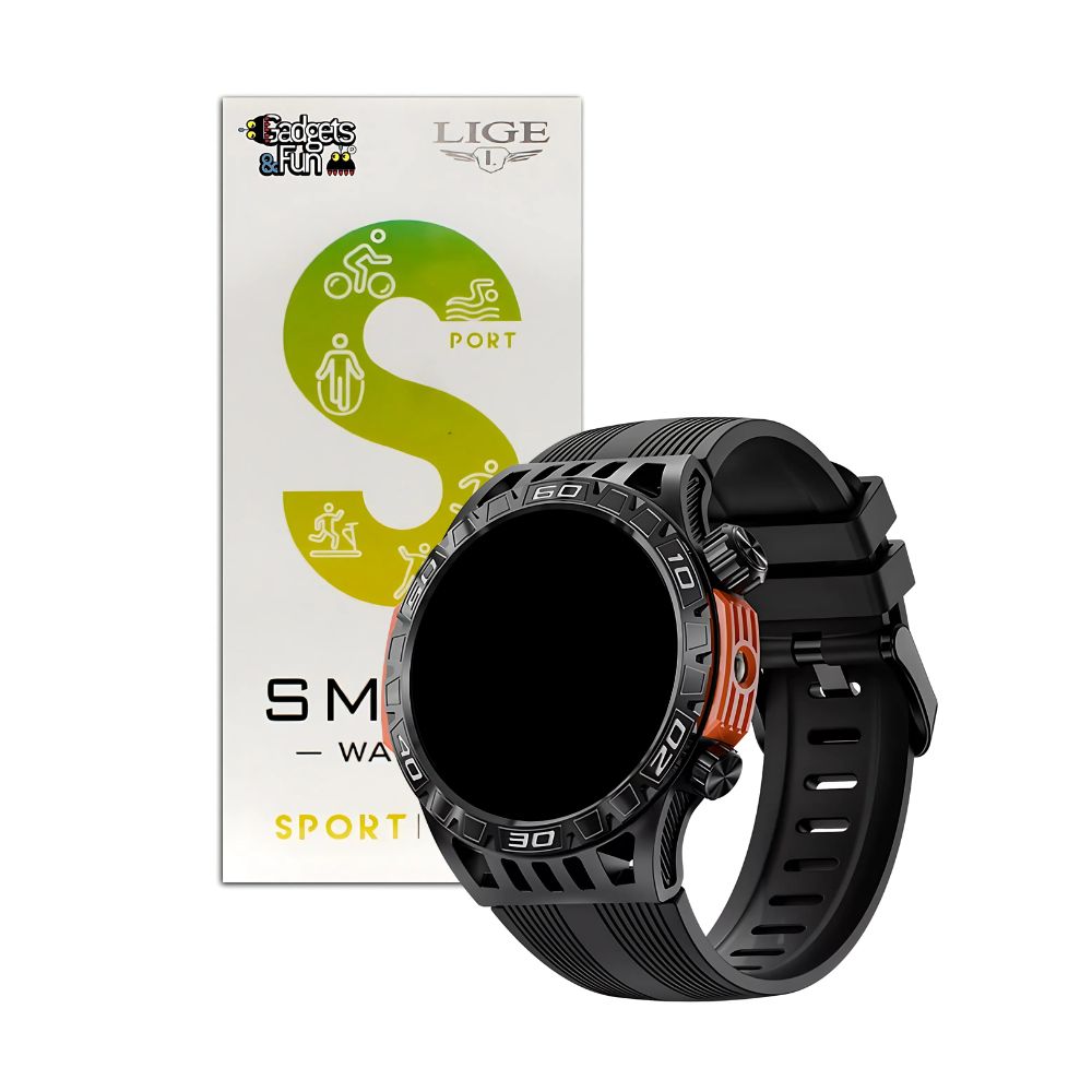 Foto 5 pulgar | Smartwatch Gadgets And Fun Negro