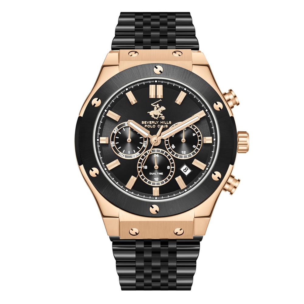 Reloj Beverly Hills Polo Club Bp3773x.450 Men´s-negro
