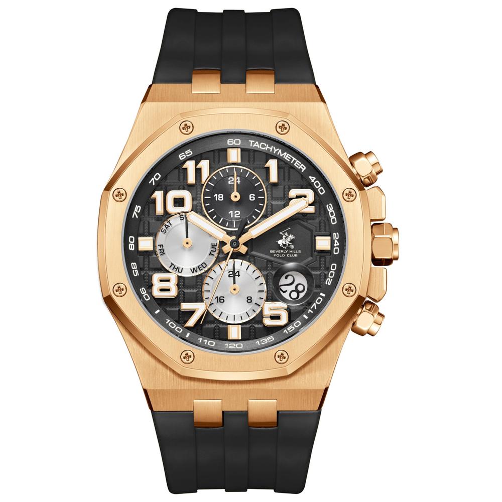 Reloj Beverly Hills Polo Club Bp3783x.451 Men´s-negro