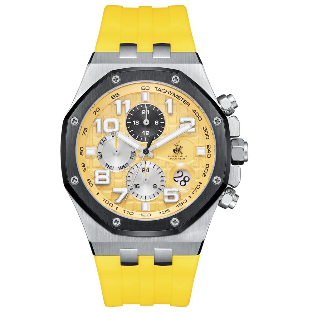Reloj Beverly Hills Polo Club Bp3783x.304 Men´s-amarillo