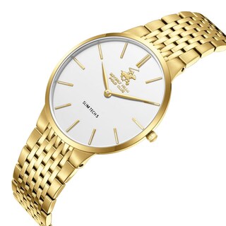 Foto 4 | Reloj Beverly Hills Polo Club Bp3776x.130 Men´s-dorado