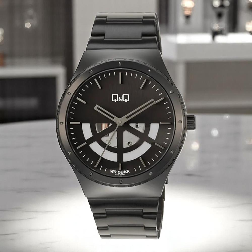 Foto 4 pulgar | Reloj Q&q Q71b-004py Men´s-negro