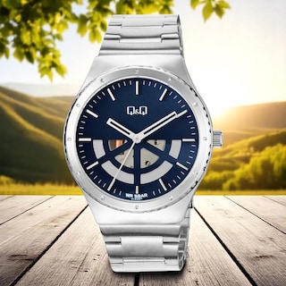 Foto 2 | Reloj Q&q Q71b-002py Men´s-acero