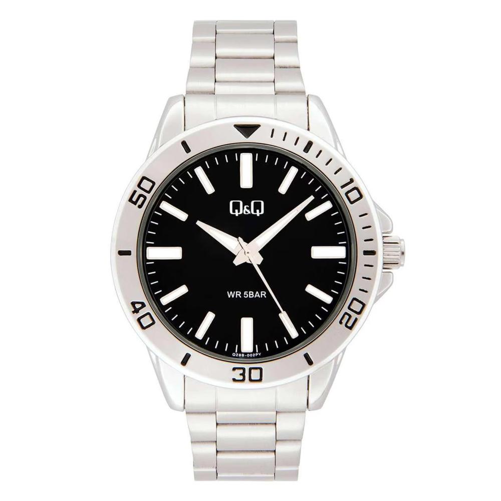 Foto 2 pulgar | Reloj Q&q Q28b-002py Men´s-acero
