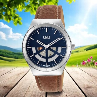 Foto 2 | Reloj Q&q Q71b-005py Men´s-café