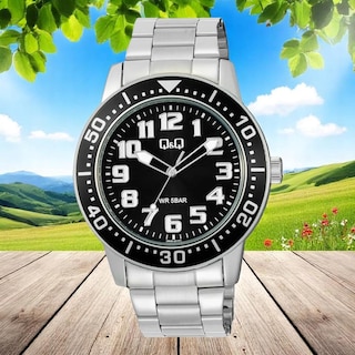 Foto 2 | Reloj Q&q Q60b-001py Men´s-acero