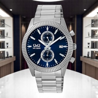 Foto 3 | Reloj Q&q A39a-004py Men´s-acero