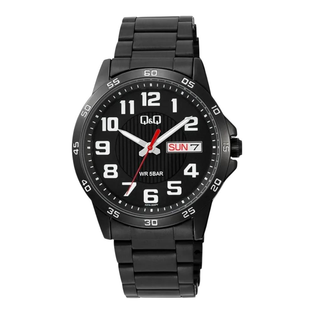 Foto 2 pulgar | Reloj Q&q A37a-006py Men´s-negro
