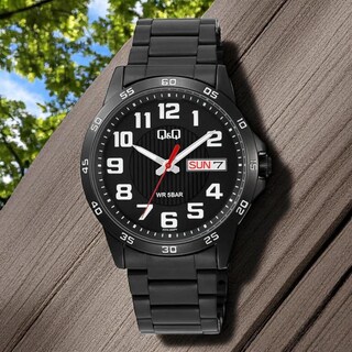 Foto 2 | Reloj Q&q A37a-006py Men´s-negro