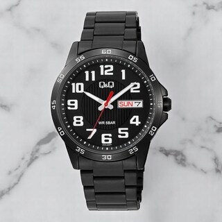 Foto 3 | Reloj Q&q A37a-006py Men´s-negro