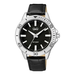 Foto 1 | Reloj Q&q Q28b-006py Men´s-negro