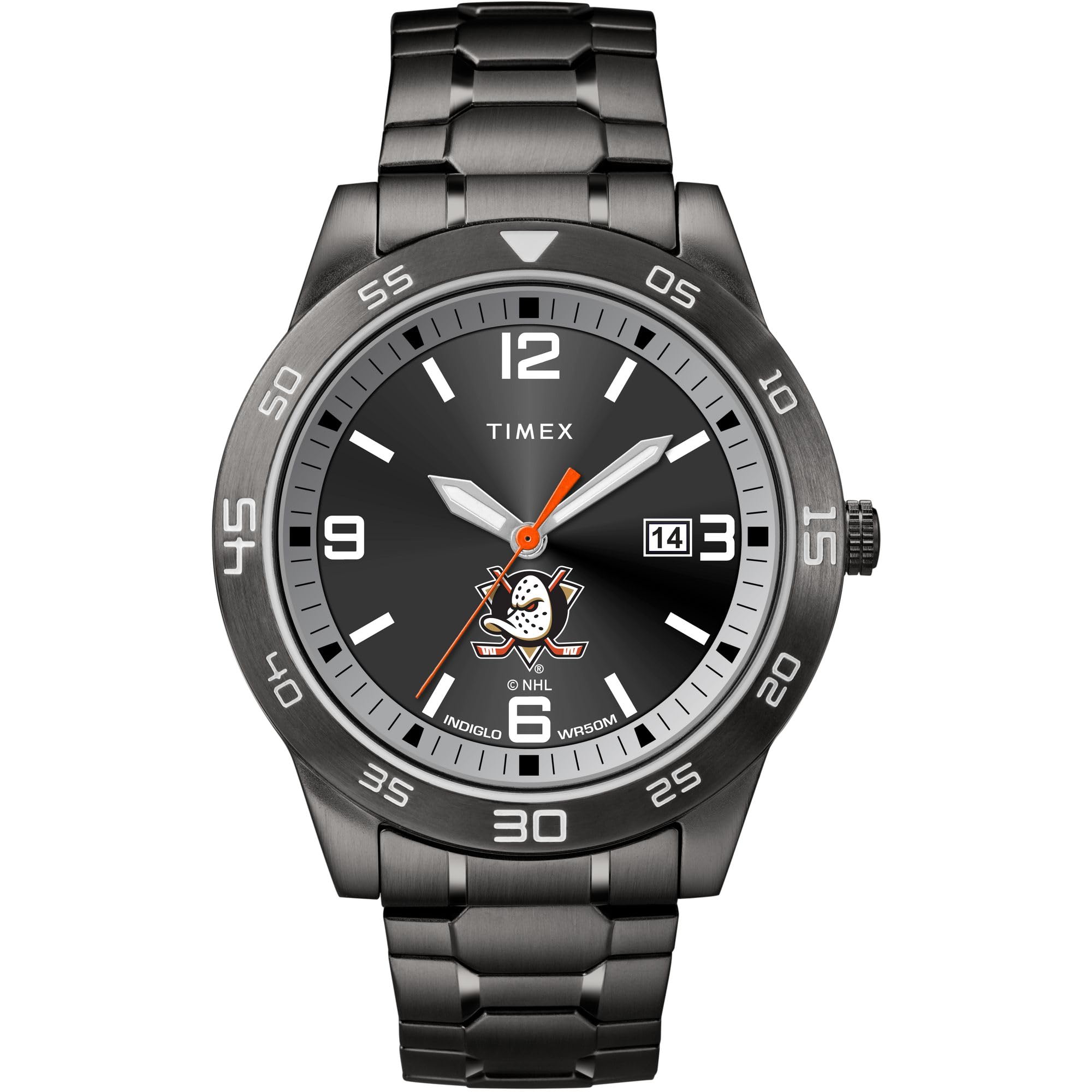 Mira Los Anaheim Ducks De Timex, Aclamados Por La Nhl, Para Hombre - Venta Internacional.