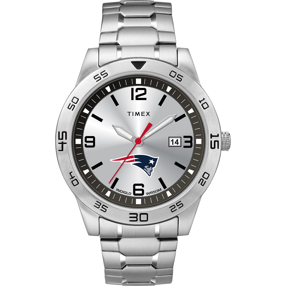 Foto 2 pulgar | Mira Timex Tribute Nfl Citation 42 Mm New England Patriots - Venta Internacional.