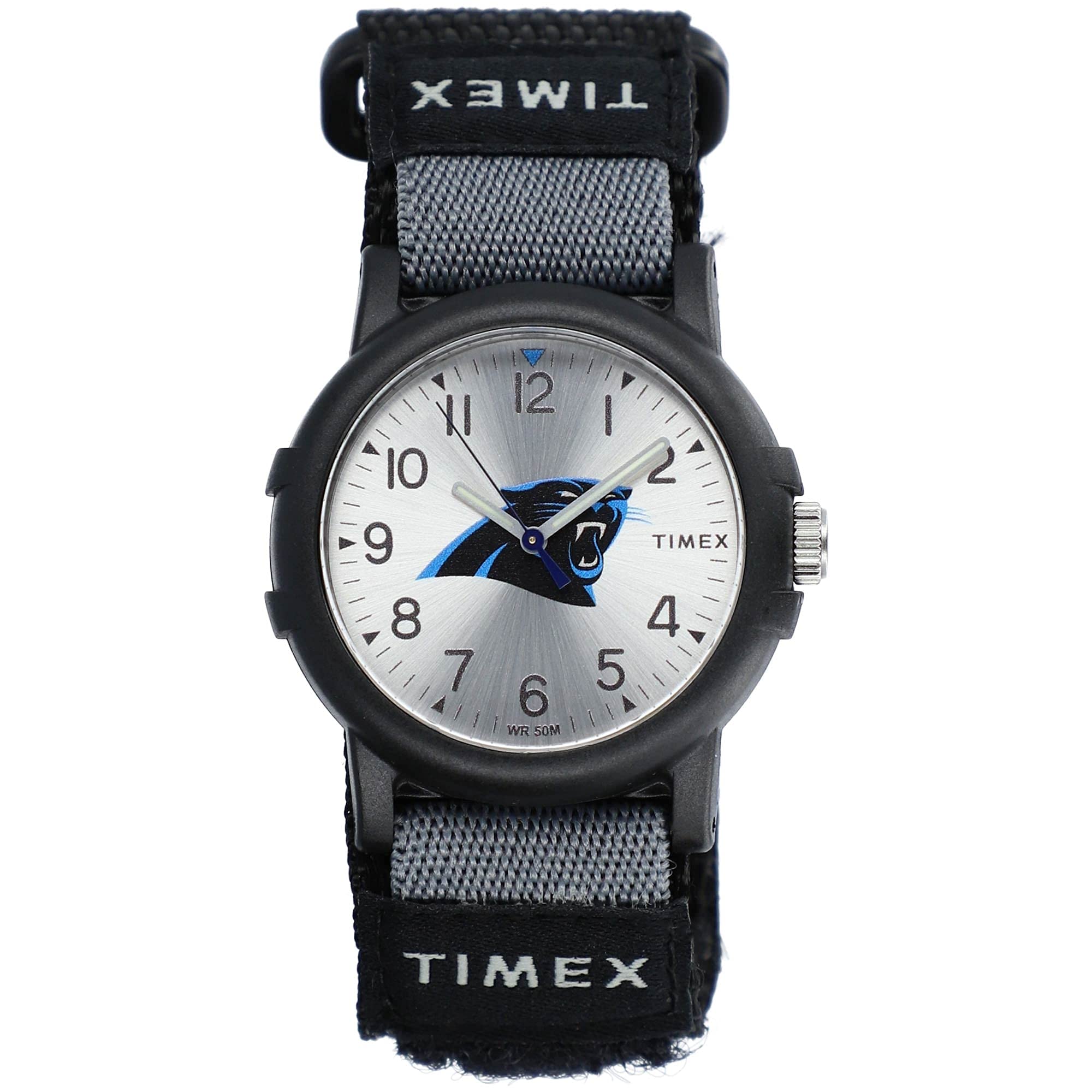 Foto 2 pulgar | Mira A Timex Twzfpanya Nfl Reclutar A Los Carolina Panthers - Venta Internacional.