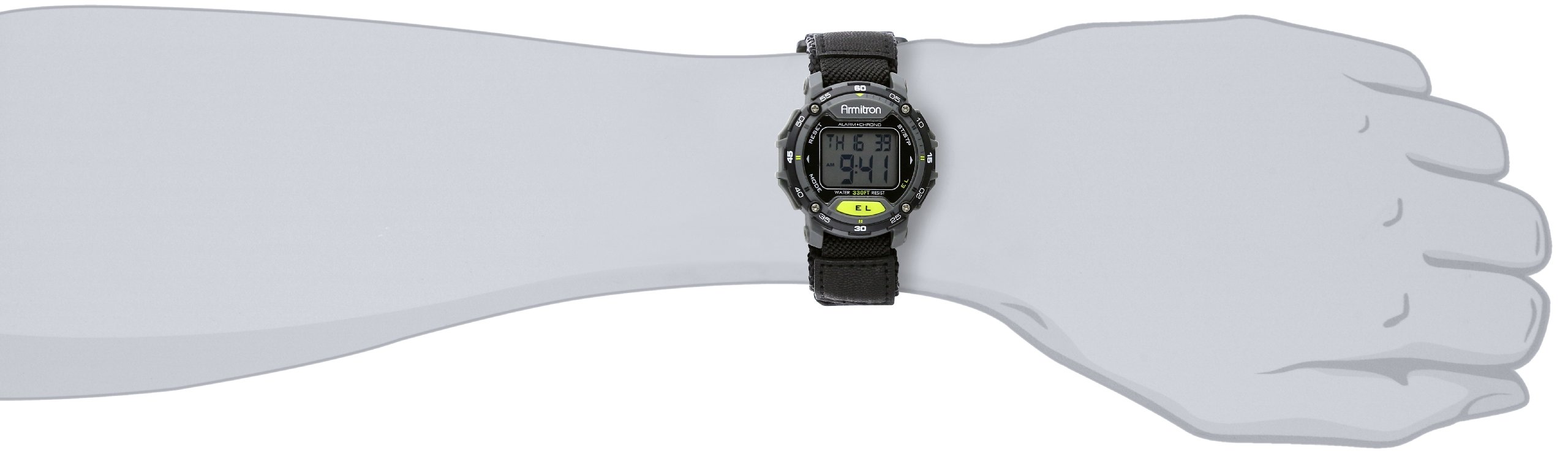 Foto 4 | Reloj Armitron Sport 40/8291blk Cronógrafo Digital Unisex - Venta Internacional.