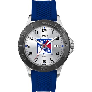 Foto 1 | Mira Timex Nhl Gamer New York Rangers Para Hombre - Venta Internacional.