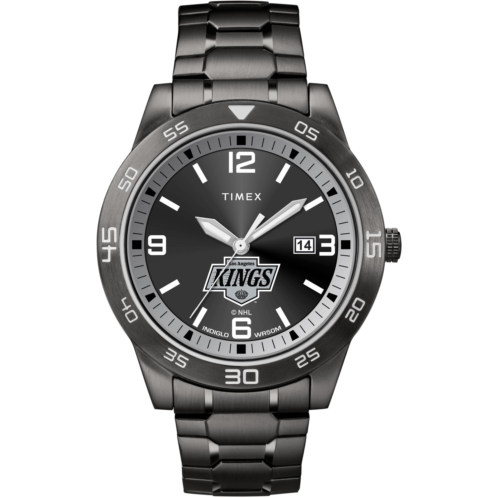 Foto 2 pulgar | Reloj Timex Nhl Acclaim La Kings Para Hombre Con 50 M De Resistencia Al Agua - Venta Internacional.