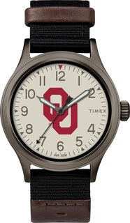 Foto 1 | Reloj Timex Collegiate Clutch Oklahoma Sooners De 40 Mm Para Hombre - Venta Internacional.