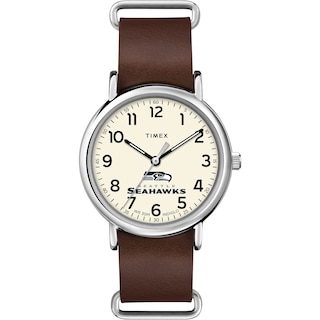 Foto 1 | Correa De Piel Watch Timex Tribute Nfl Weekender De 40 Mm - Venta Internacional.