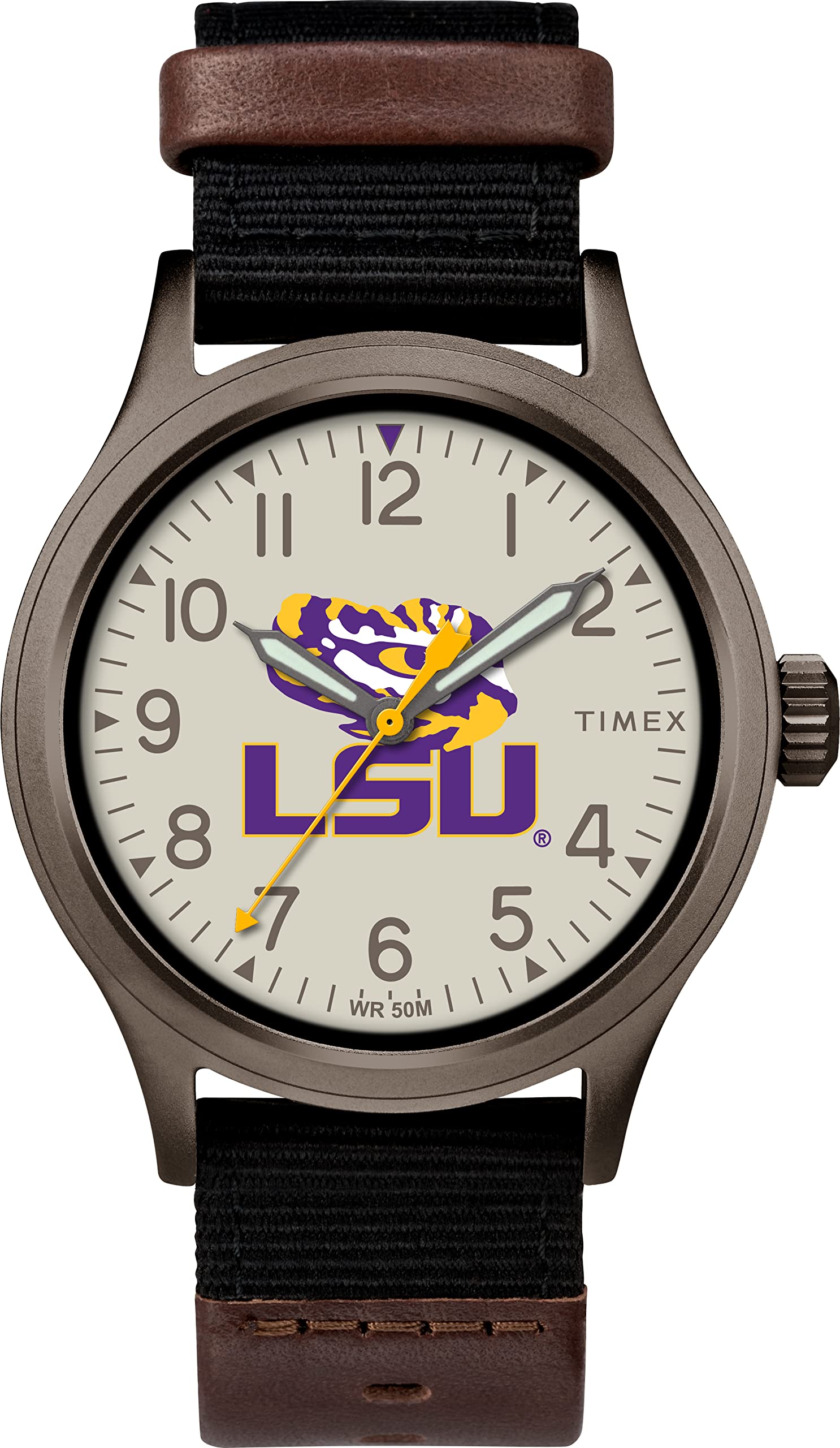Foto 1 | Reloj Timex Collegiate Clutch De 40 Mm Para Hombre Lsu Tigers - Venta Internacional.