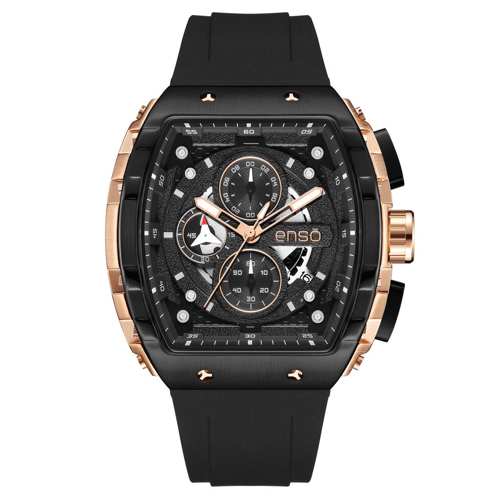 Foto 2 pulgar | Reloj De Pulsera Enso Para Hombre Ew2531g2 Negro