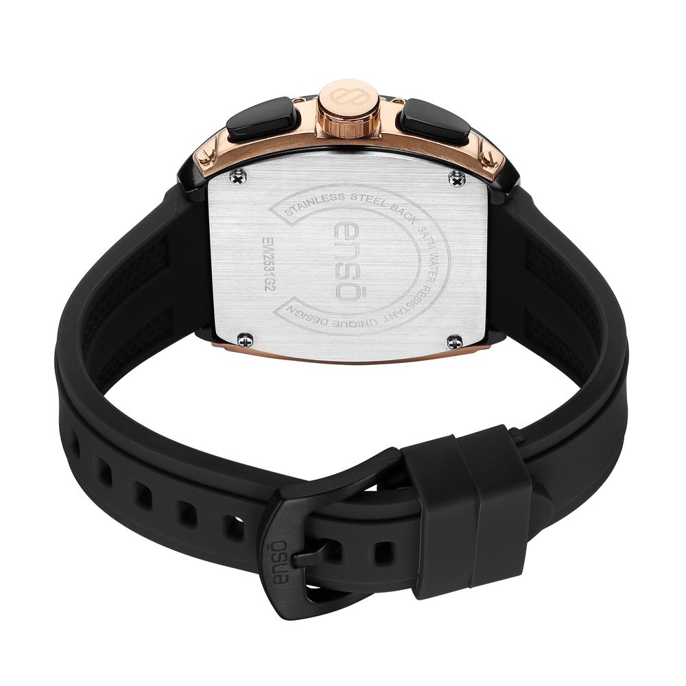 Foto 3 pulgar | Reloj De Pulsera Enso Para Hombre Ew2531g2 Negro