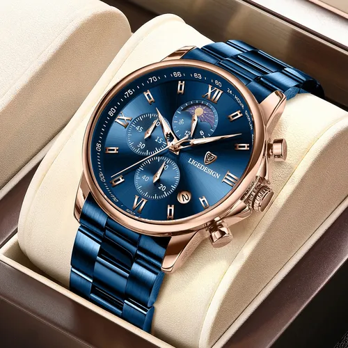 Foto 3 | Reloj Impermeable de Acero Xtellar