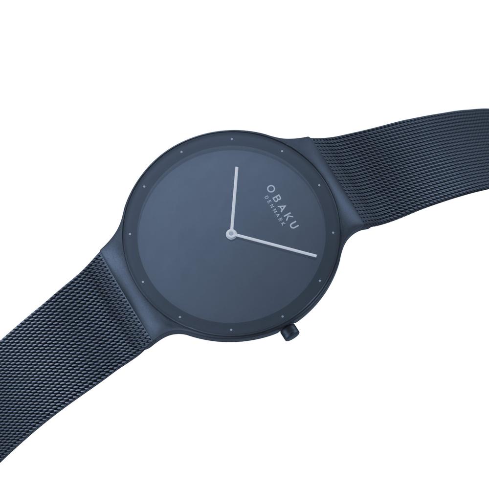 Foto 4 | Reloj Obaku Denmark V307gxllml Net Marine-azul