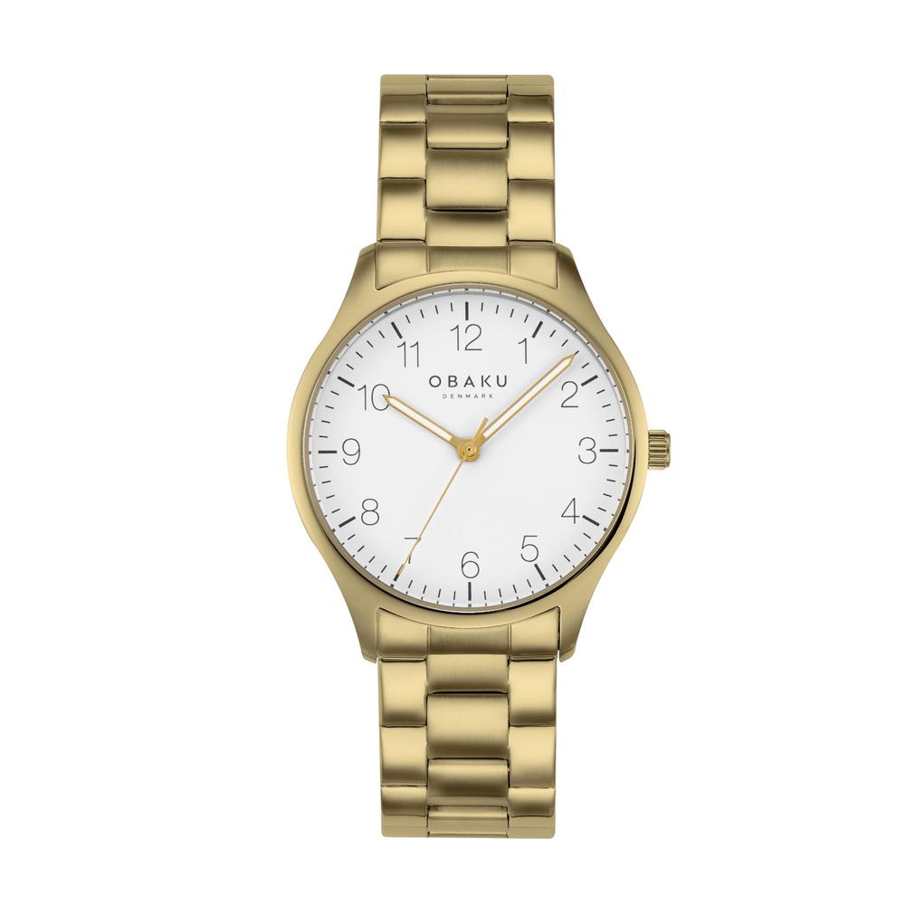 Foto 1 | Reloj Obaku Denmark V260gxgwsg-daf Falke Cider-dorado