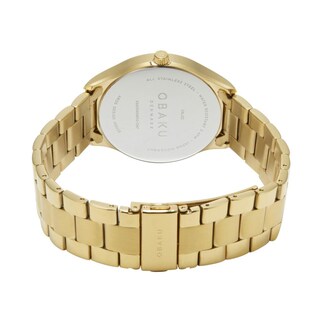 Foto 3 | Reloj Obaku Denmark V260gxgwsg-daf Falke Cider-dorado