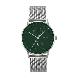 Foto 1 | Reloj Obaku Denmark V308gmcemc Eik Emerald-acero