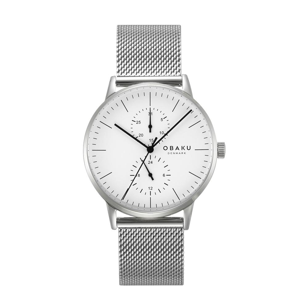 Foto 2 pulgar | Reloj Obaku Denmark V308gmcwmc Eik Steel-acero