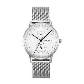 Foto 1 | Reloj Obaku Denmark V308gmcwmc Eik Steel-acero