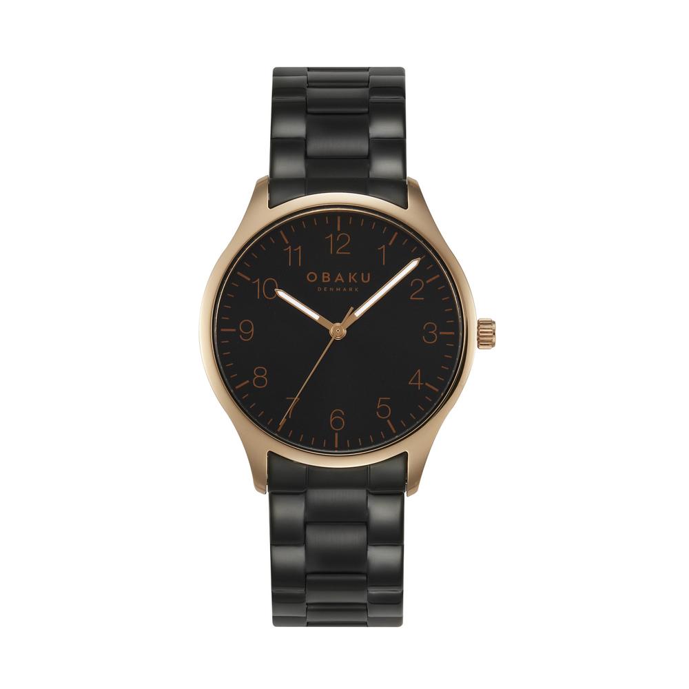 Foto 2 pulgar | Reloj Obaku Denmark V260gxvbsb-daf Falke Ink-negro