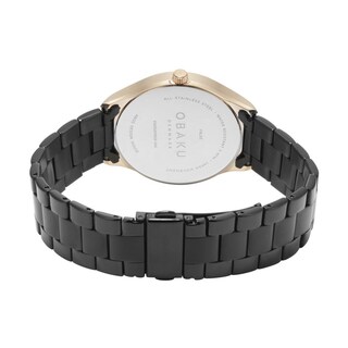 Foto 3 | Reloj Obaku Denmark V260gxvbsb-daf Falke Ink-negro