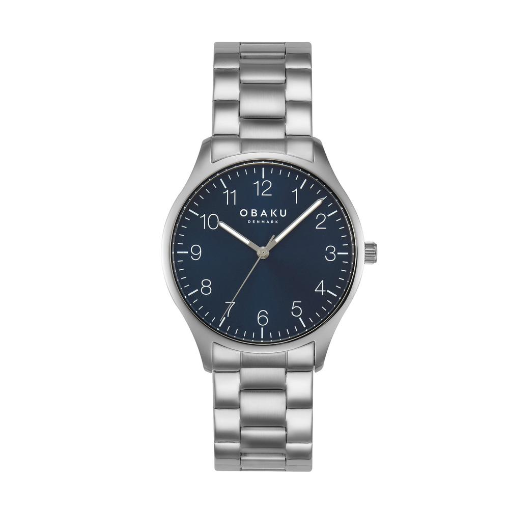 Foto 1 | Reloj Obaku Denmark V260gxclsc-daf Falke Denim-acero