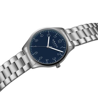 Foto 4 | Reloj Obaku Denmark V260gxclsc-daf Falke Denim-acero