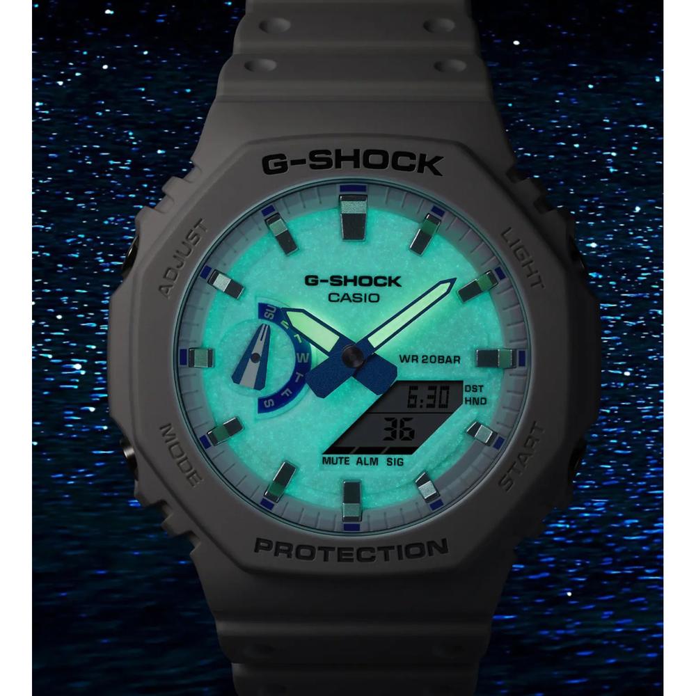 Foto 4 pulgar | Reloj G-shock Ga-2100hds-7acr-blanco