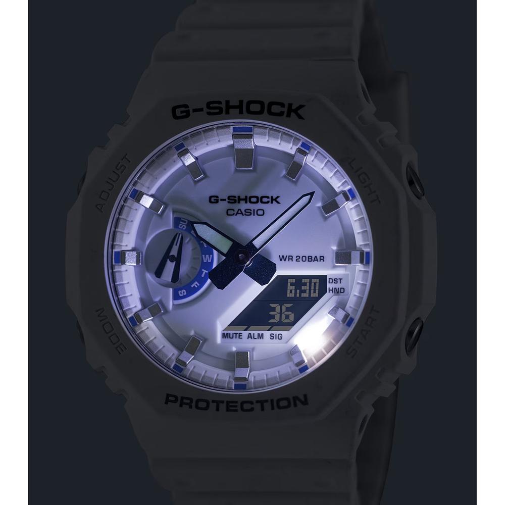 Foto 5 pulgar | Reloj G-shock Ga-2100hds-7acr-blanco