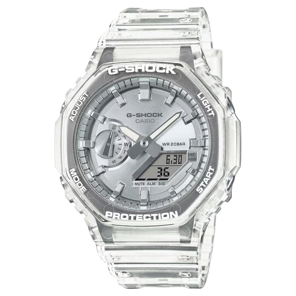 Reloj G-shock Ga-2100bm-7a8cr-blanco
