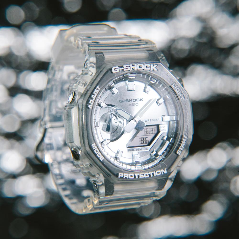 Foto 3 pulgar | Reloj G-shock Ga-2100bm-7a8cr-blanco