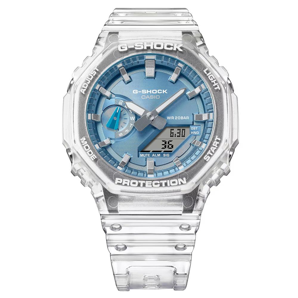 Foto 3 pulgar | Reloj G-shock Ga-2100bm-7a2cr-blanco