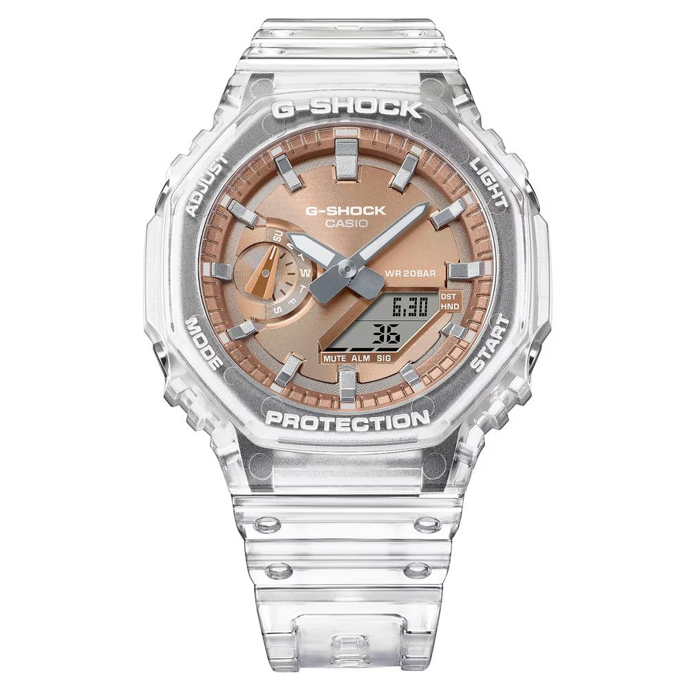 Foto 3 pulgar | Reloj G-shock Ga-2100bm-7a5cr-blanco