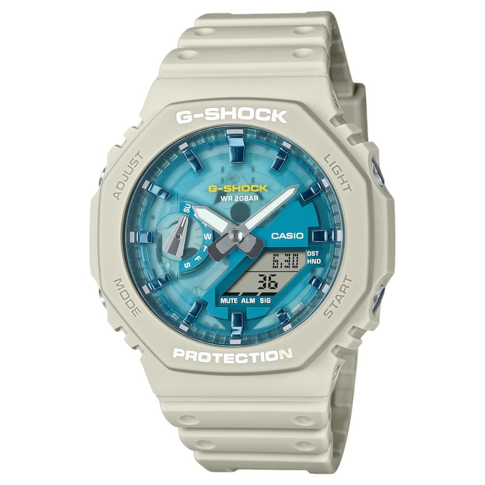 Reloj G-shock Ga-2100as-5acr-blanco