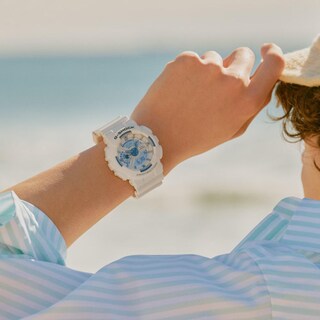 Foto 2 | Reloj G-shock Ga-110hds-7acr-blanco